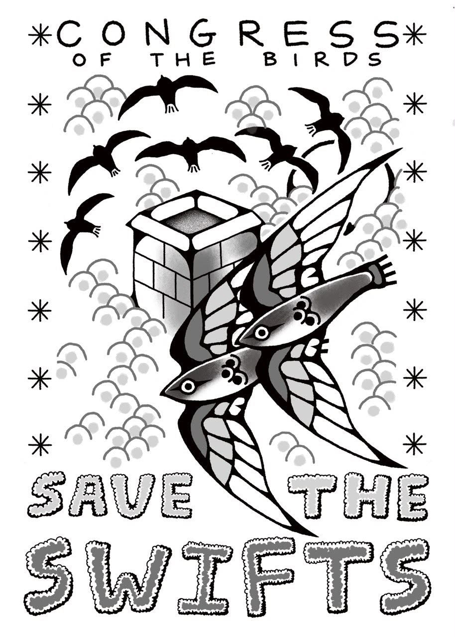 Inaugural Chimney Swift Shirt - PRE ORDER