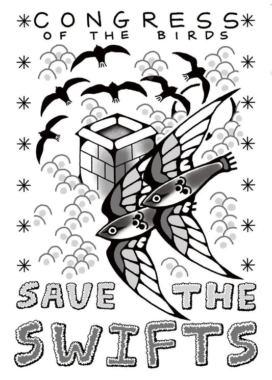 Inaugural Chimney Swift Shirt - PRE ORDER